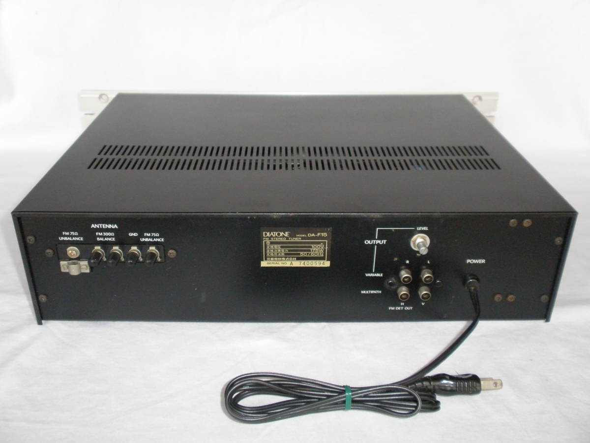 オーディオ機器 DIATONE AM/FMステレオチューナー DA-F550