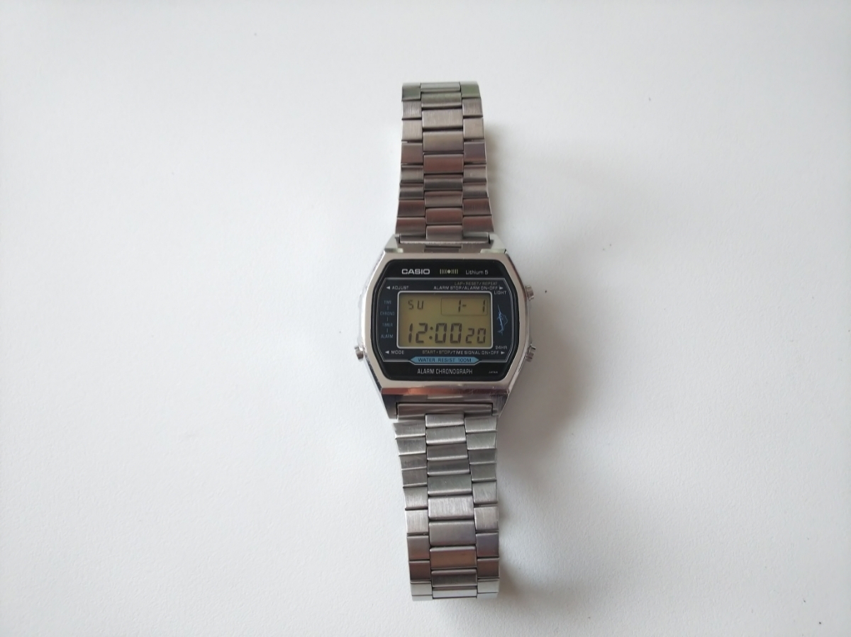昭和レトロ■CASIO カシオ H101 カジキマグロ■デジタル