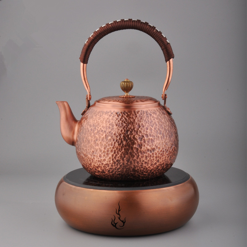  ha35手作り 純紫銅製 銅器 鍛造 丸形 銅瓶 紋 提梁壺 茶道具 煎茶道具 1.6L 853G(銅製)｜売買されたオークション情報、yahooの商品情報をアーカイブ公開 - オークファン その他