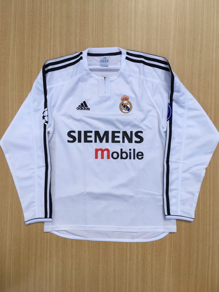 【セール，100%新品】 レアルマドリード ユニフォーム ADIDAS メンズ Ｍ ジダン マドリッド 長袖(リーガ・エスパニョーラ)｜売買されたオークション情報、yahooの商品情報をアーカイブ公開 - オークファン ユニフォーム