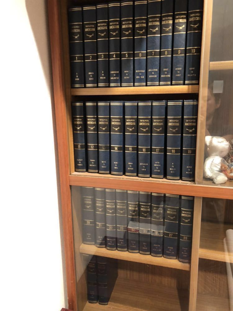 Encyclopedia Americana 英語百科事典【全30巻】 アメリカ大百科事典 ENCYCLOPEDIA AMERICANA 1～30 30冊セット 洋書 英文