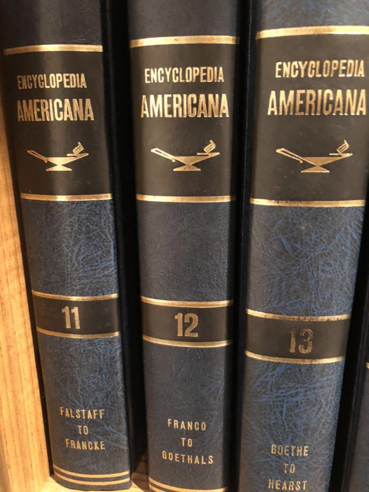 Encyclopedia Americana 英語百科事典【全30巻】 アメリカ大百科事典 ENCYCLOPEDIA AMERICANA 1～30 30冊セット 洋書 英文