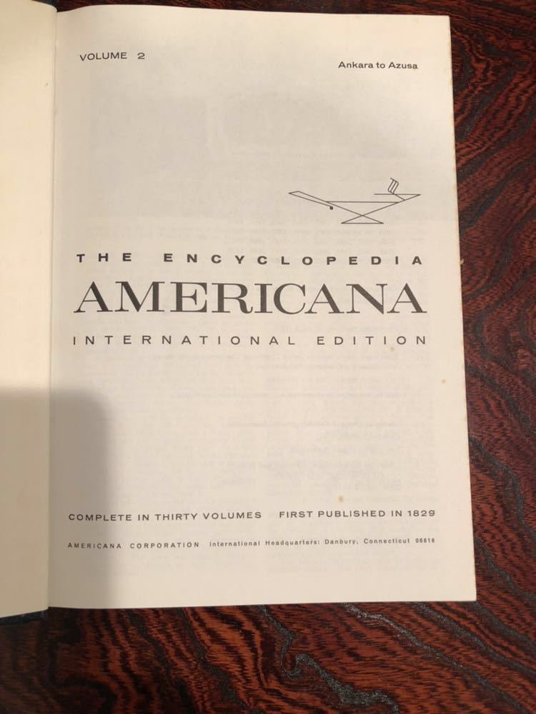 アメリカ大百科事典 ENCYCLOPEDIA AMERICANA 1～30 30冊セット 洋書 英文