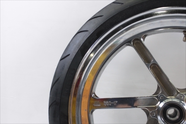 1円スタート：CBR1100XX[03社外HIPOINTフロントホイール ハイポイント