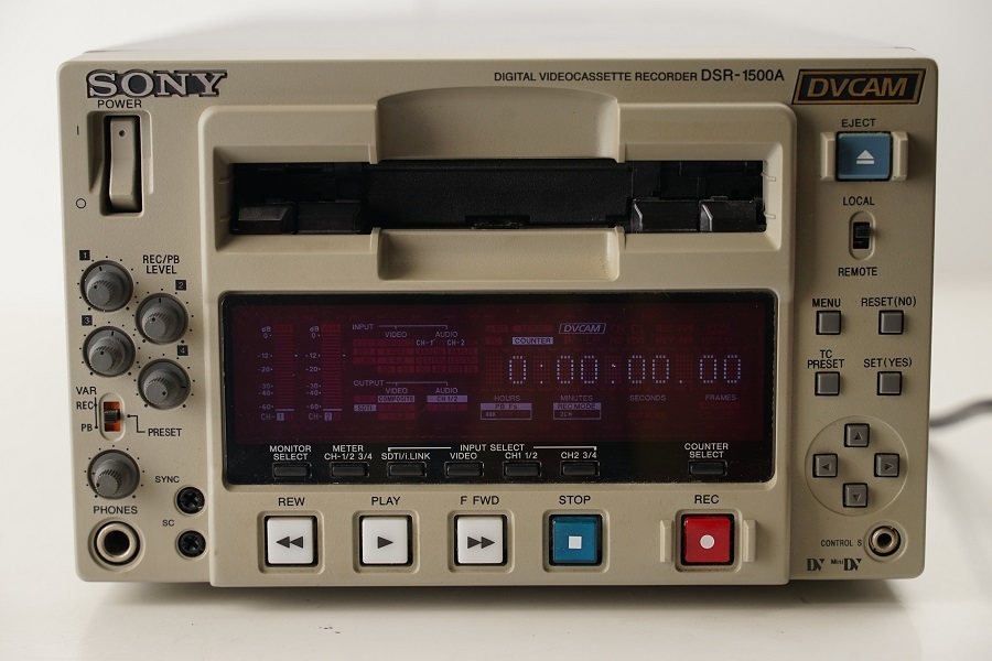 SONY ソニー 業務用 DVCAM レコーダー DSR-1500A 【公式通販】