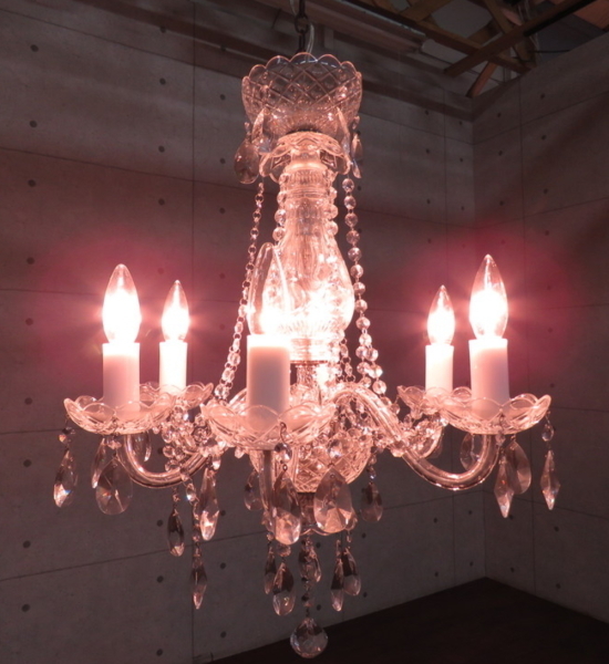 ドッツァウアー □展示品□IDC大塚□高級□エレガント□6灯シャンデリア□