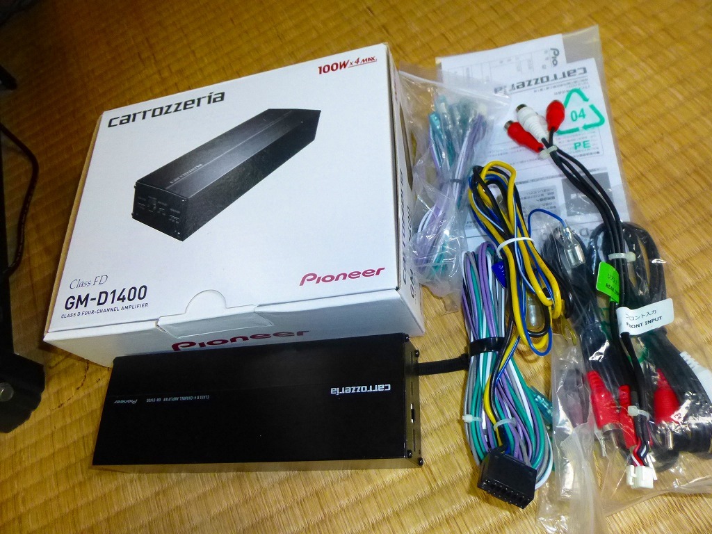 カロッツェリア GM-D1400 Pioneer パワーアンプ carrozzeria GM