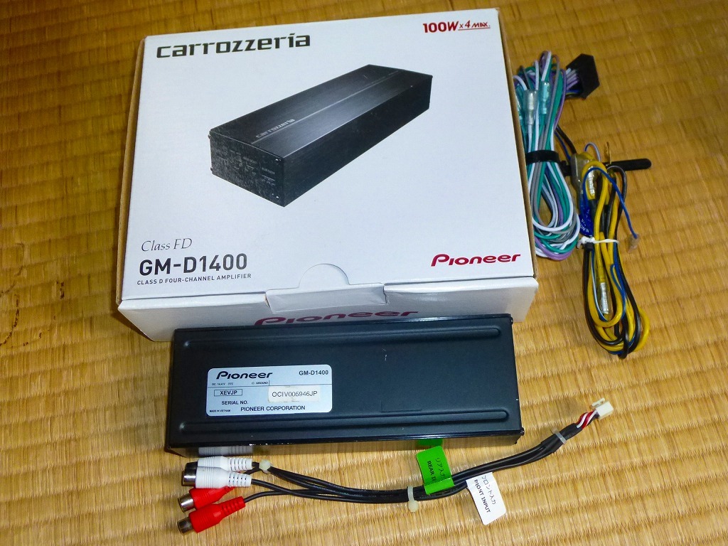 カロッツェリア GM-D1400 Pioneer パワーアンプ carrozzeria GM