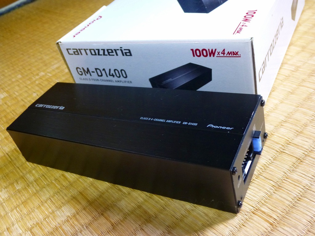 カロッツェリア GM-D1400 Pioneer パワーアンプ carrozzeria GM