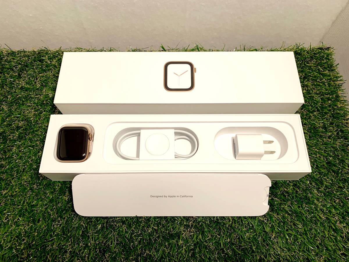 ☆【美品】Apple Watch Series4 GPS + Cellular 40mm ステンレス 