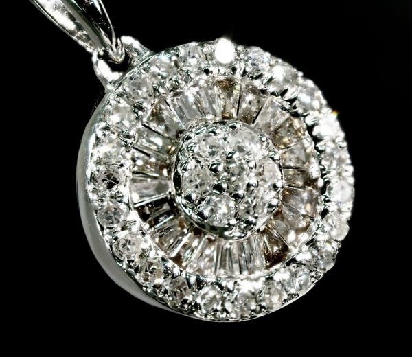 美極】【定価45万】18金製 最高純度 天然 ダイヤモンド ネックレス 