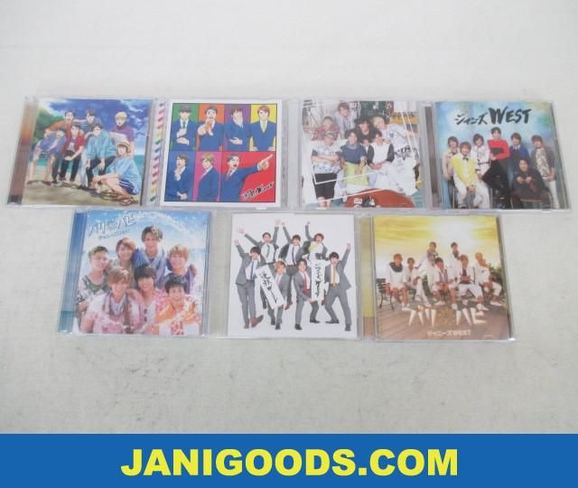 ジャニーズWEST CDセット 逆転Winner/バリハピ/人生は素晴らしい/ええじゃないか 7点 【美品 同梱可】ジャニグッズ