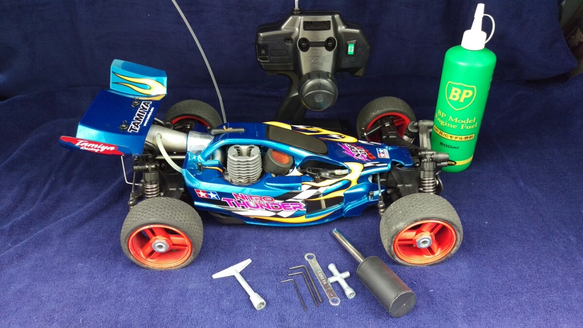 タミヤ NDF-01 1⁄10 XBG ナイトロサンダー TAMIYA Glow Engine R⁄C NITRO