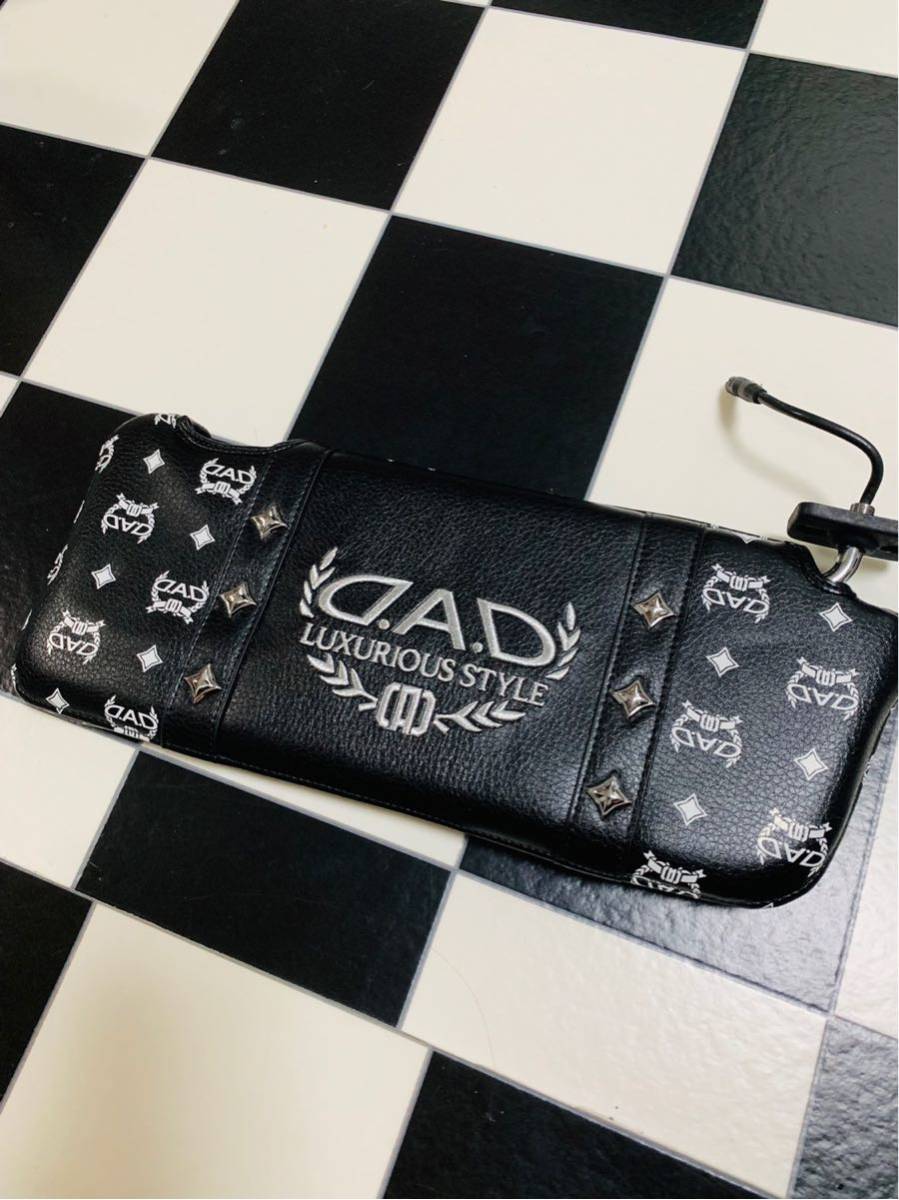 【ジャンク品】ギャルソンdad　サンバイザーモニターディルスブラック/ホワイト DAD ギャルソン バイザーモニター ジャンク品 絶版廃版希少☆DAD