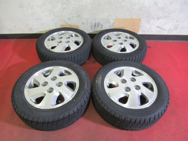 スタッドレス 155/65R13 ダイハツ純正ホイール MAX エッセ オプティ