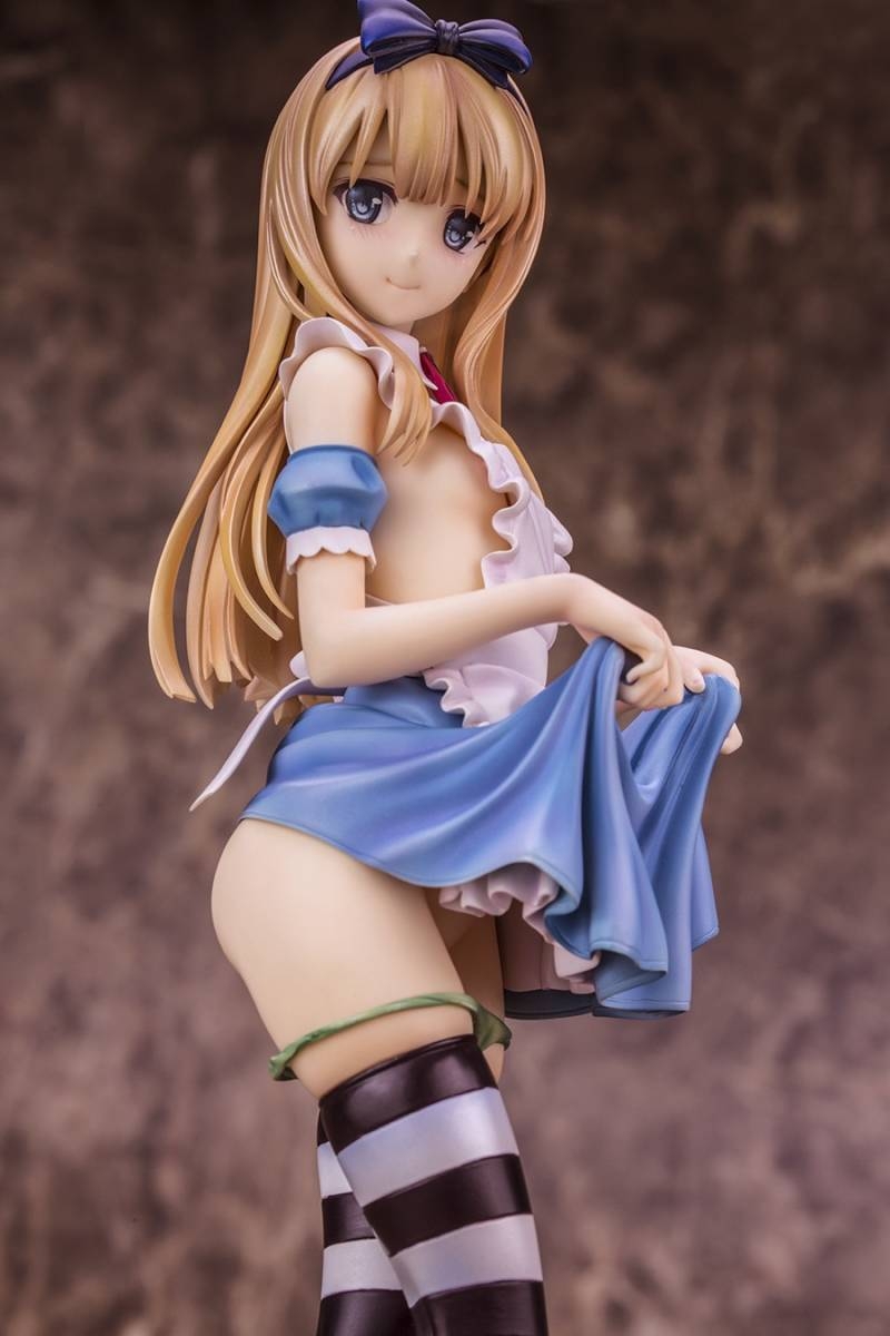【新品・送料無料】 Alice illustration 1/6スケール PVC製 塗装済み 完成品フィギュア