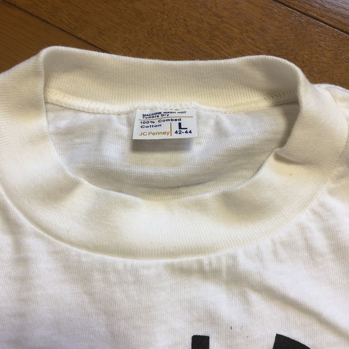 70s デッドストック JCペニー ホットロッド Tシャツ L ビンテージ 半袖Tシャツ 古着屋 GREEN カム レーシング チェック