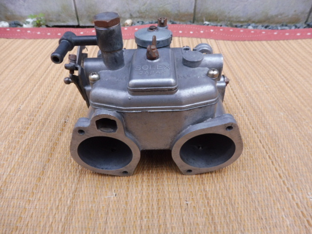 当時物旧車ソレックス2型40パイミクニキャブレターSOLEX ハコスカ ケンメリ ソレックス SOLEX キャブレター 当時物旧車ソレックス2型40パイミクニ