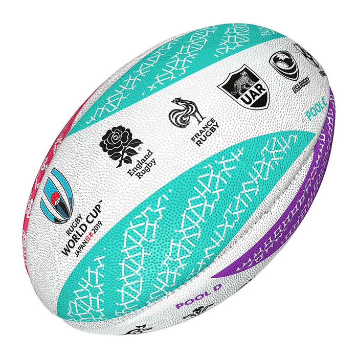 【日本未発売】 新品 RWC2019 ラグビー ワールドカップ 公式 ラグビーボール サポーター ギルバート ボール 5号球 【激レア】_1