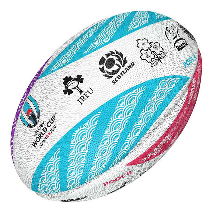 【日本未発売】 新品 RWC2019 ラグビー ワールドカップ 公式 ラグビーボール サポーター ギルバート ボール 5号球 【激レア】_3