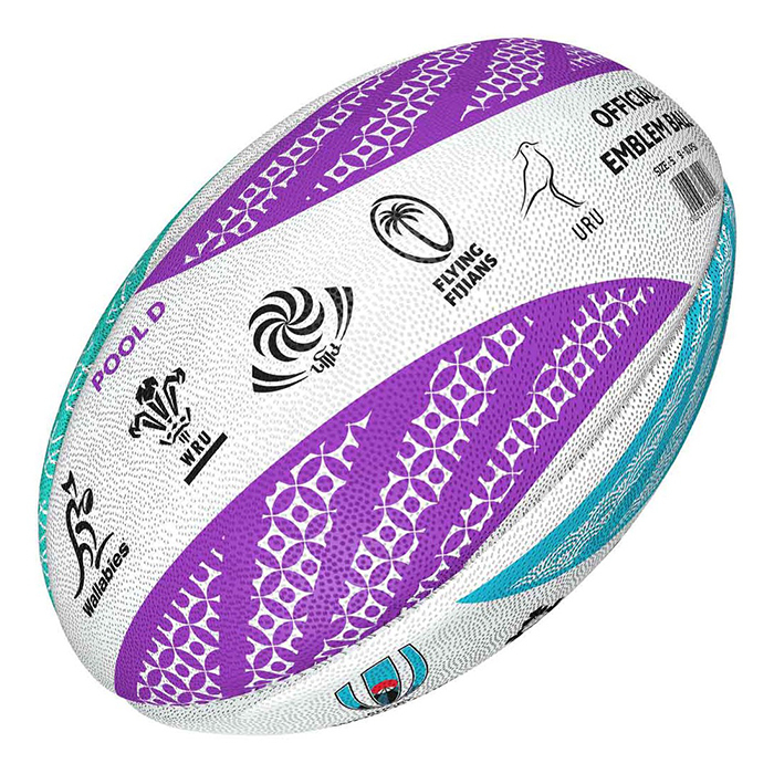 【日本未発売】 新品 RWC2019 ラグビー ワールドカップ 公式 ラグビーボール サポーター ギルバート ボール 5号球 【激レア】_4