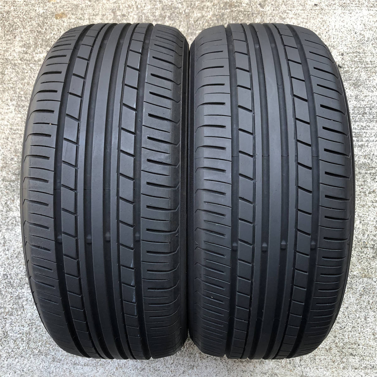 ヨコハマ ECOS ES31 215/45R17 2本セット 8部山 2017年製造 215⁄45R17