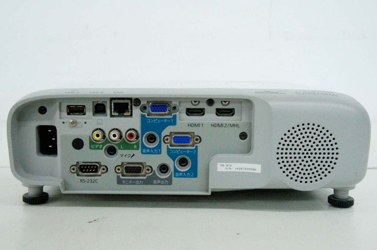EPSONエプソンLCDプロジェクターEB-970H865D EPSONエプソンLCD EPSON