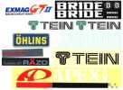 車 ステッカー TEINテイン BRIDEブリッド OHLINS CUSCO　他_1