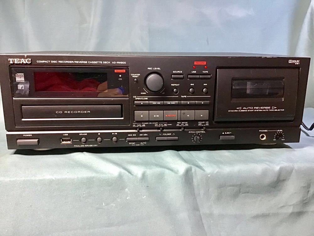 TEAC AD-RW900 CD/カセット 2013年カセットデッキ TEAC AD-RW900