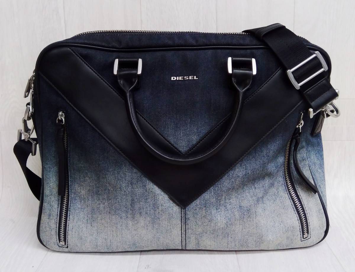 DIESEL ディーゼル ブリーフケース ビジネスバッグ 2WAY ショルダー 