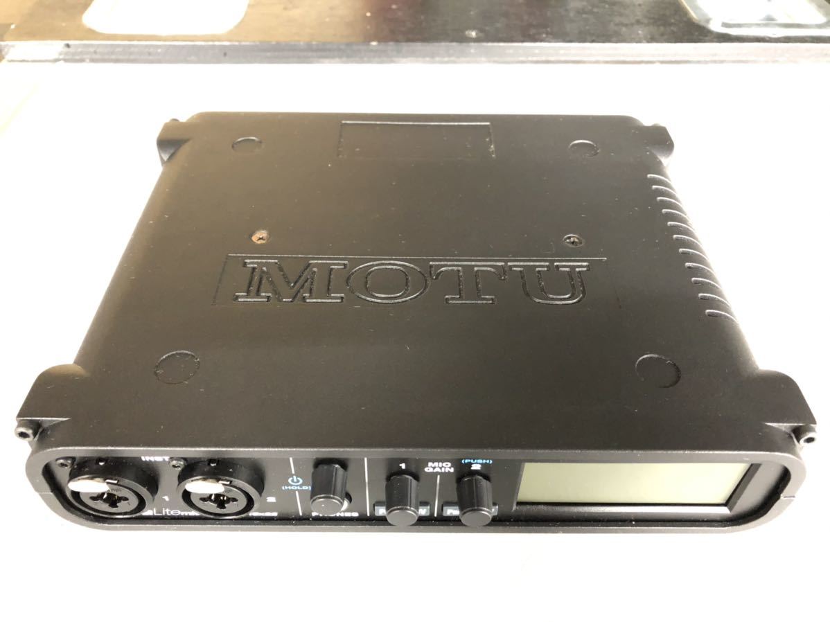MOTU オーディオインターフェイス UltraLite mk1 中古】MOTU UltraLite-mk4 18x22 USBオーディオインターフェース