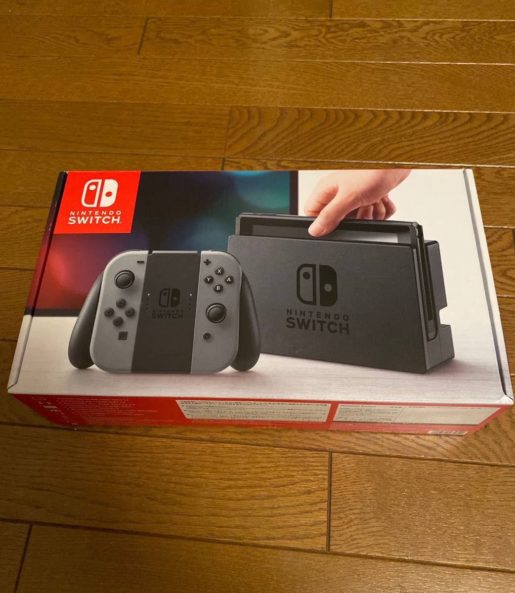 新品同様 付属品完備 Nintendo Switch 本体 ニンテンドースイッチ 任天堂 グレー