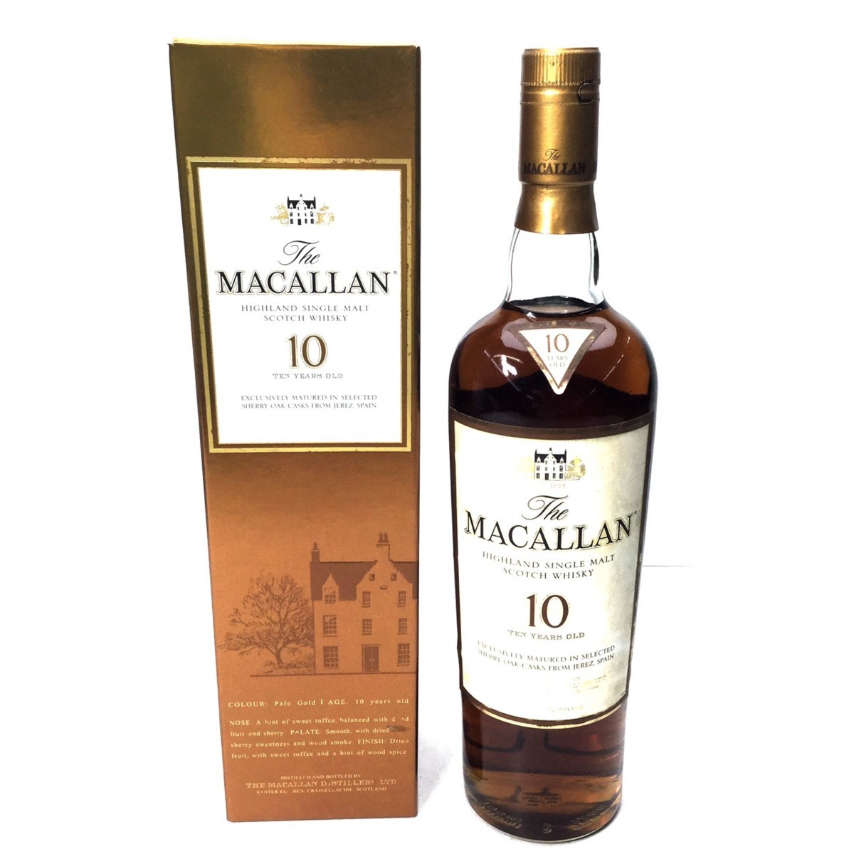 未開栓 マッカラン 10年 箱付 700ml 40％ 1H-3-3-85449-A 古