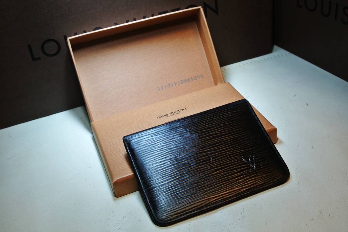 【 レア MALLETIER 】ヴィトン エピ カードケース ビトン ビィトン ☆激レア☆美品☆LOUIS VUITTON エピ カードケース 名刺入れ