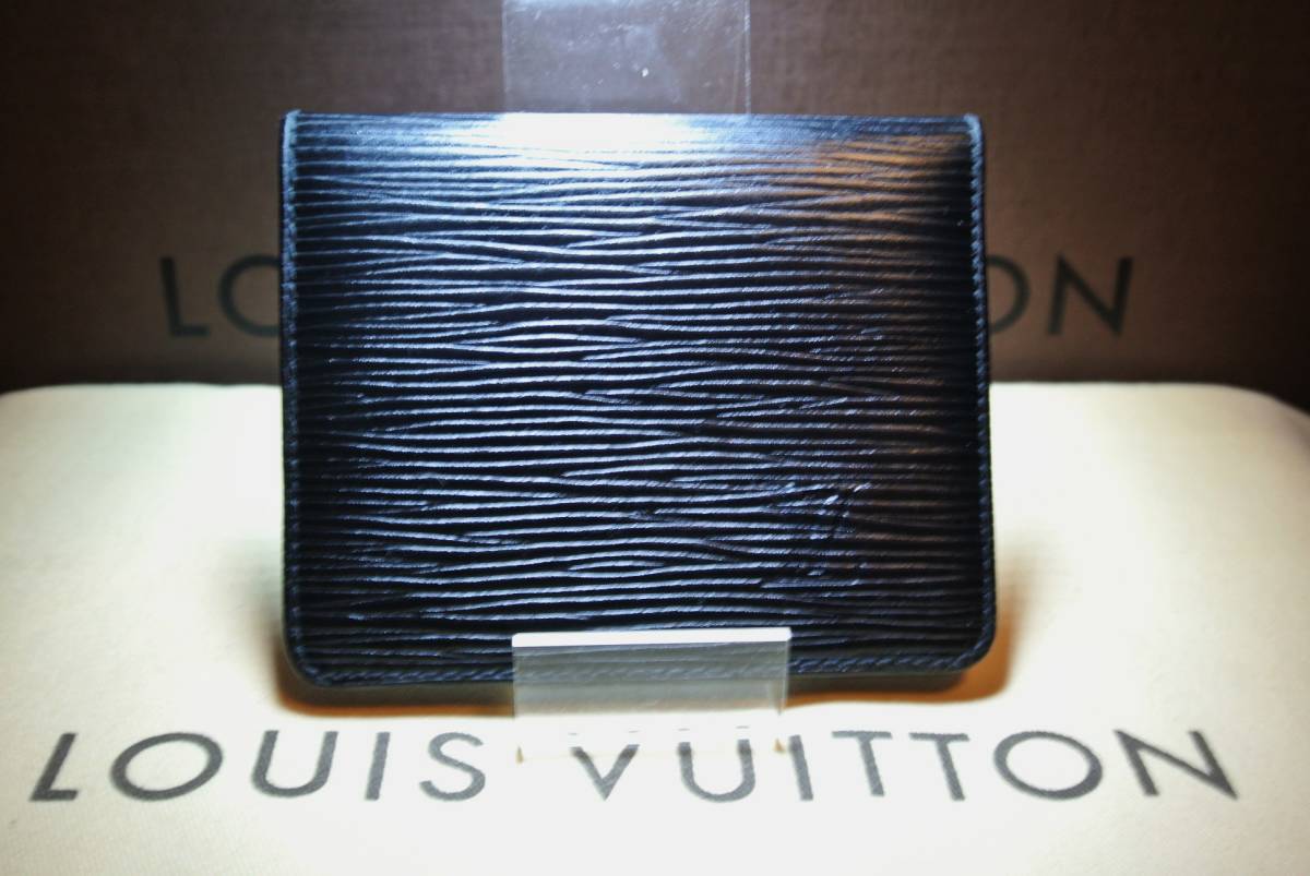 レア MALLETIER 】ヴィトン エピ カードケース ビトン ビィトン ☆激  