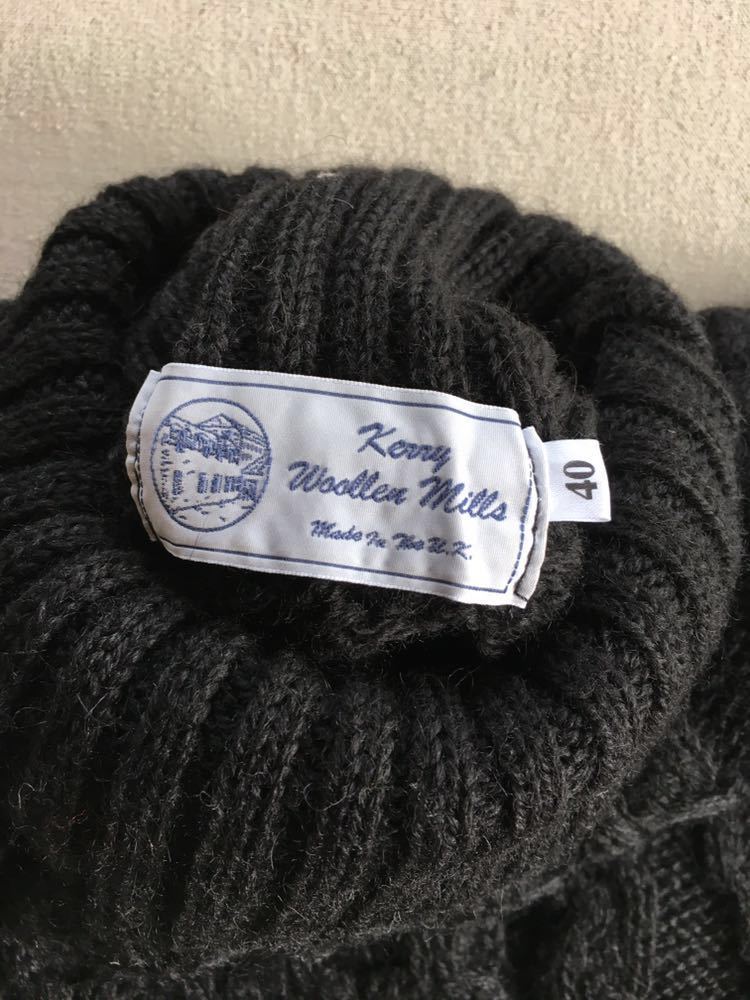 Woollen Mills Kerry Cable KERRY WOOLLEN Aran ケリーウーレンミルズ アランニット ニット MILLS イギリス製 アラン イギリス製Kerry (ケリーウーレンミルズ) クルーセーター11月