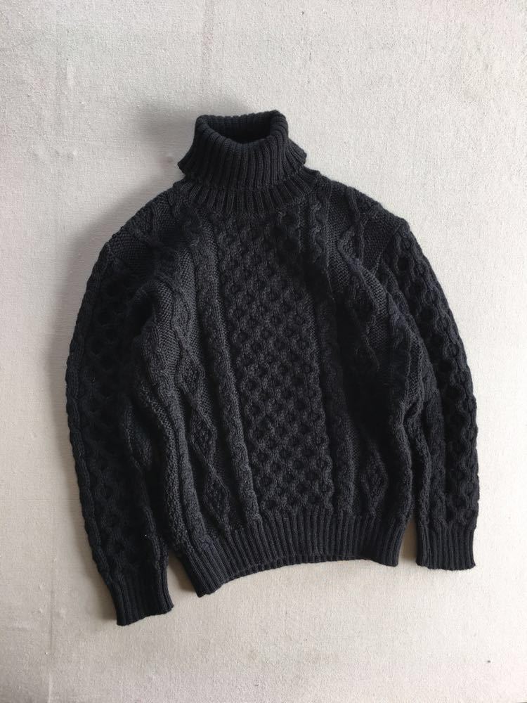 Woollen Mills Kerry Cable KERRY WOOLLEN Aran ケリーウーレンミルズ アランニット ニット MILLS イギリス製 アラン イギリス製Kerry (ケリーウーレンミルズ) クルーセーター11月