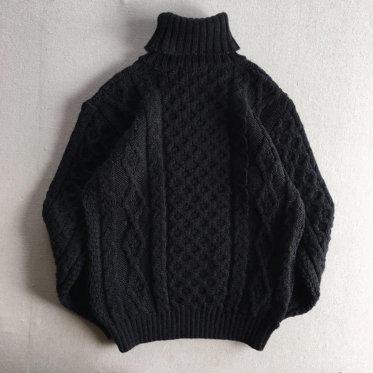 Woollen Mills Kerry Cable KERRY WOOLLEN Aran ケリーウーレンミルズ アランニット ニット MILLS イギリス製 アラン イギリス製Kerry (ケリーウーレンミルズ) クルーセーター11月