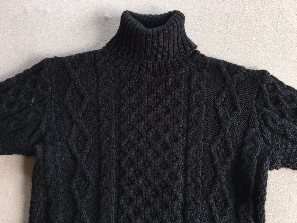 Woollen Mills Kerry Cable KERRY WOOLLEN Aran ケリーウーレンミルズ アランニット ニット MILLS イギリス製 アラン イギリス製Kerry (ケリーウーレンミルズ) クルーセーター11月