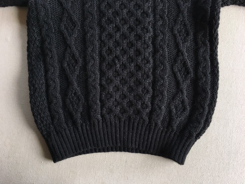 Woollen Mills Kerry Cable KERRY WOOLLEN Aran ケリーウーレンミルズ アランニット ニット MILLS イギリス製 アラン イギリス製Kerry (ケリーウーレンミルズ) クルーセーター11月