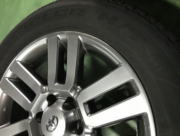 ★人気のトヨタ FJクルーザー純正！BS デューラー 245/60-20付FJクルーザー/ランドクルーザープラド/タコマ/タンドラ/４ランナー　等★