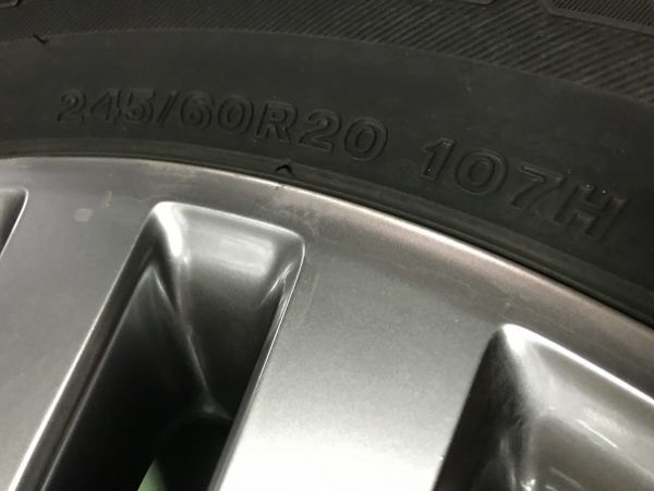 ★人気のトヨタ FJクルーザー純正！BS デューラー 245/60-20付FJクルーザー/ランドクルーザープラド/タコマ/タンドラ/４ランナー　等★