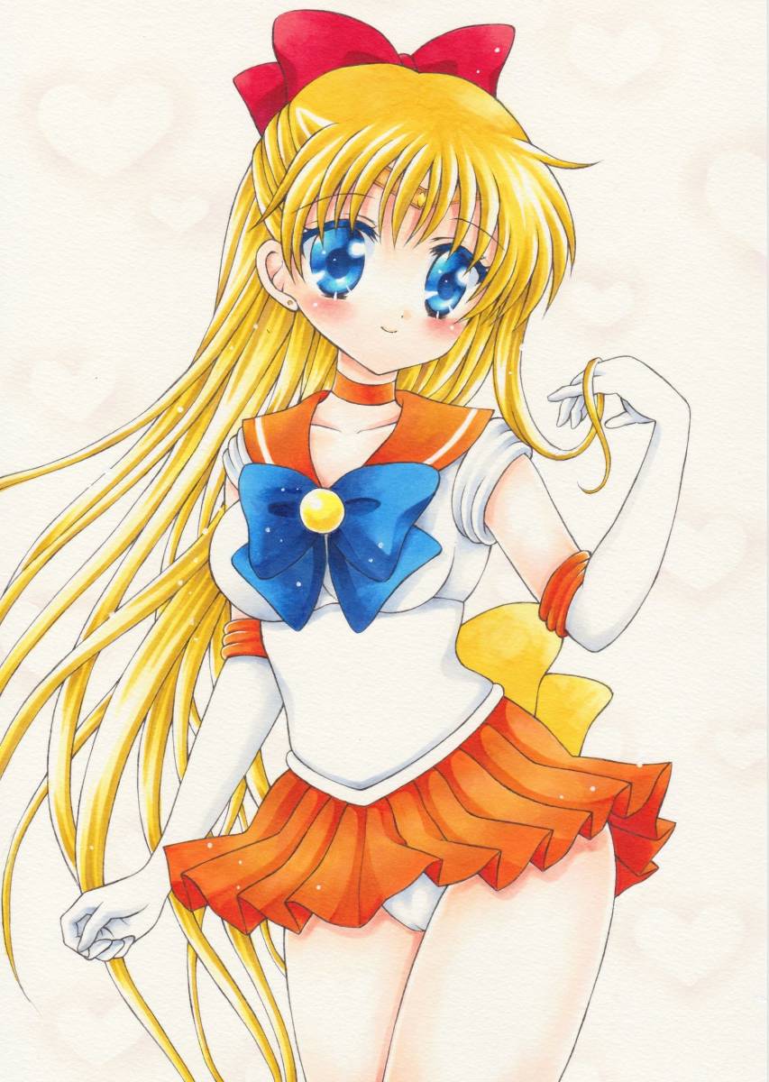 同人手描きイラスト セーラーヴィーナス 手描きイラスト 売買されたオークション情報 Yahooの商品情報をアーカイブ公開 オークファン Aucfan Com