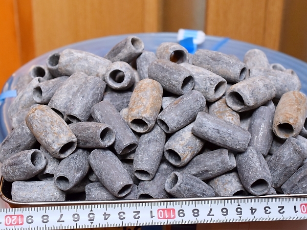 鉛　刺し網おもり　10kg　送料無料