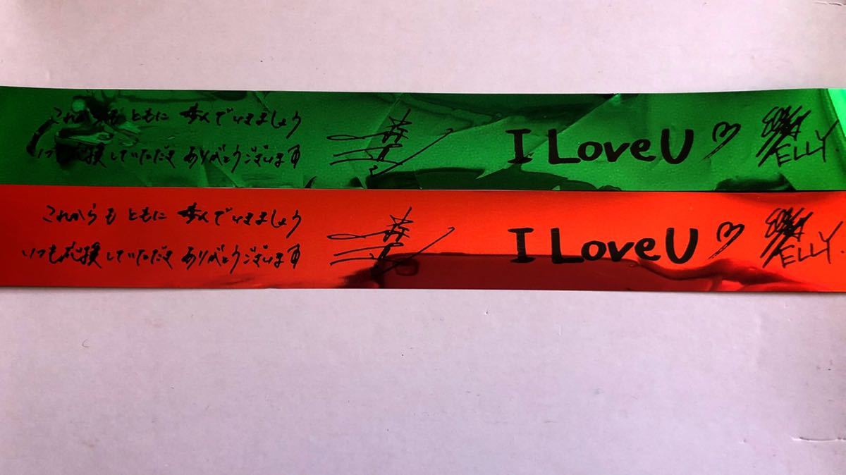 三代目 J Soul Brothers RAISE THE FLAG LIVE TOUR 2019 銀テープ 2本　赤色&緑色　EXILE ライブ　グッズ　JSB_3