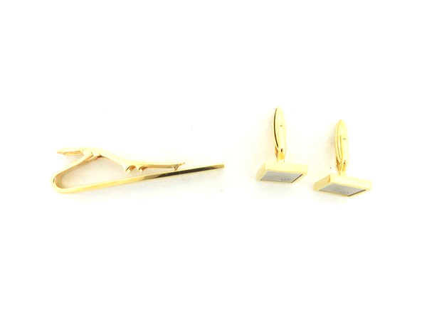1円 超美品有 ダンヒル ヴィトン カフス ネクタイピン他 計4点セット CO247