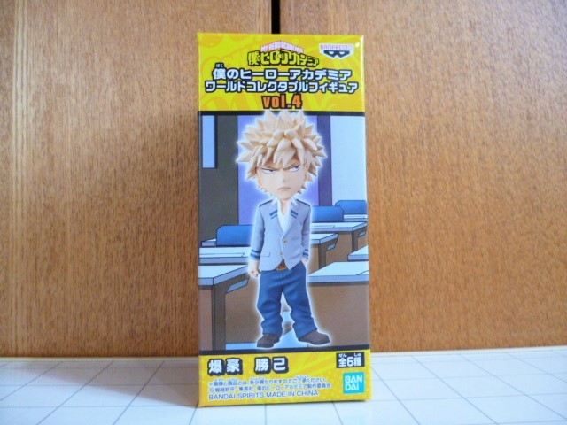 僕のヒーローアカデミア ワールドコレクタブルフィギュア Vol 4 爆豪勝己 Mha 単品1 定形外2円 ワーコレ ヒロアカ コミック アニメ 売買されたオークション情報 Yahooの商品情報をアーカイブ公開 オークファン Aucfan Com