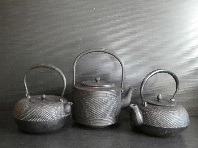低価，100%新品 南部盛岡 鳳文堂造他 ３個まとめて ８(鉄瓶)｜売買されたオークション情報、yahooの商品情報をアーカイブ公開 - オークファン 鉄瓶