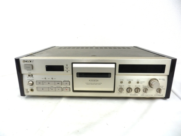 格安，人気 ジャンク SONY TC-K333ESA カセットデッキM4477594(一般)｜売買されたオークション情報、yahooの商品情報をアーカイブ公開 - オークファン 一般
