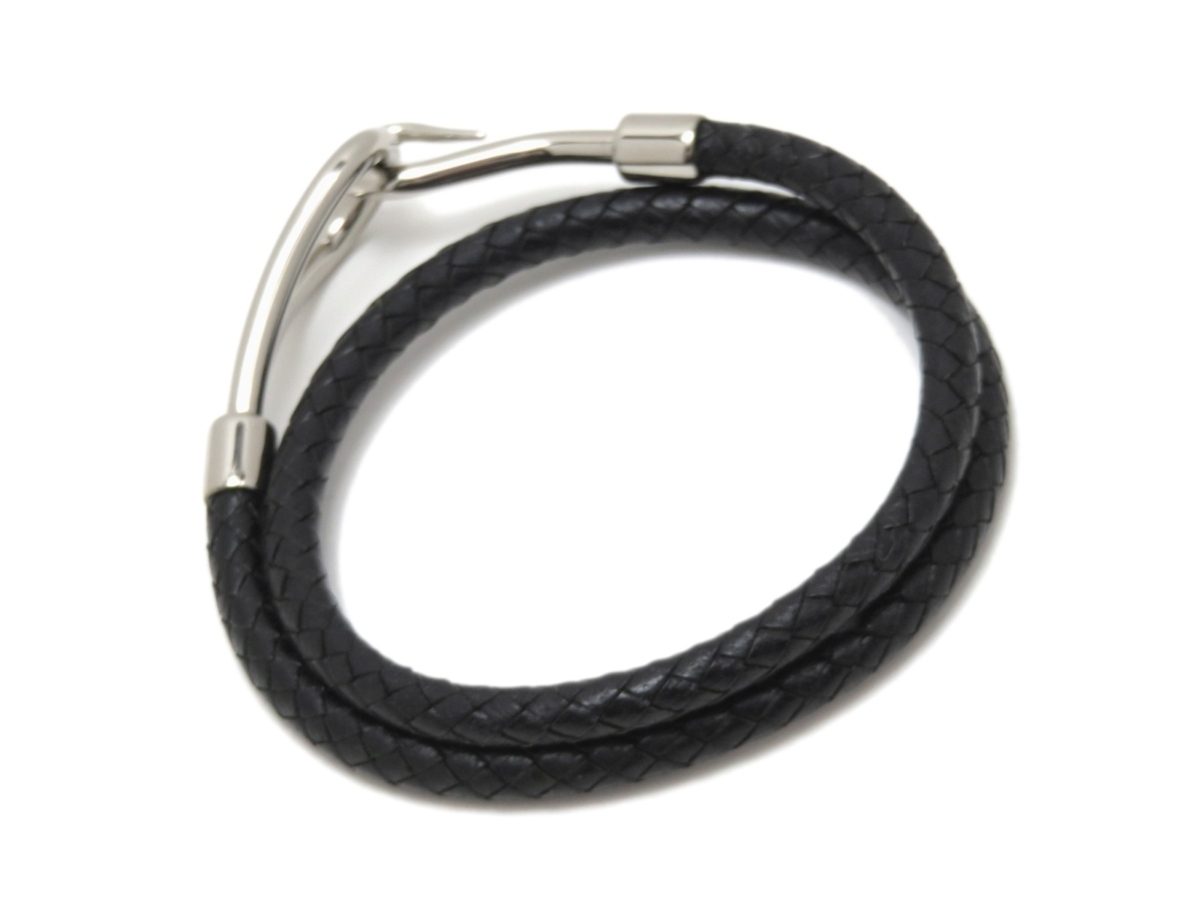 美品】 HERMES エルメス ジャンボ 2重 ブレスレット チョーカー 